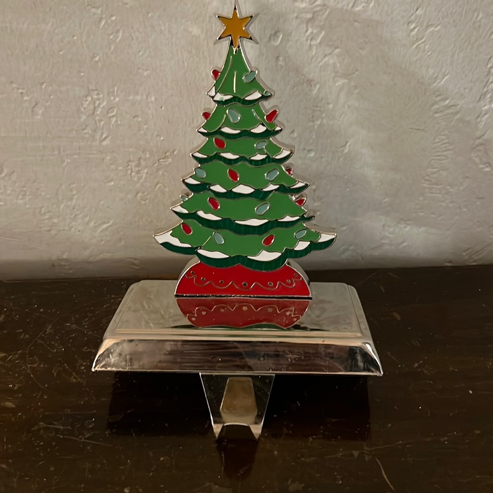 Christmas stocking hanger